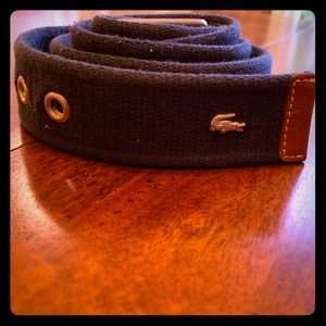 Lacoste belt